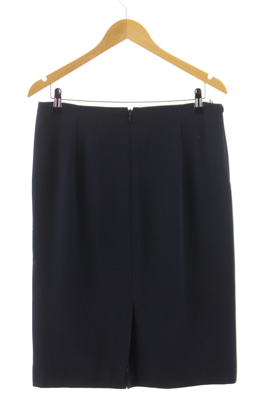 Jupe Burberry de la taille 48, de couleur bleu marine