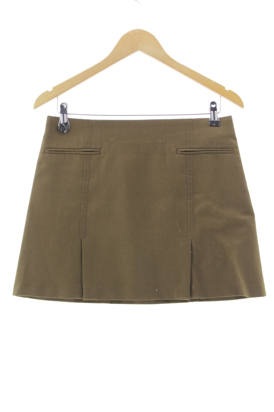 Jupe Zara de la taille M, de couleur vert