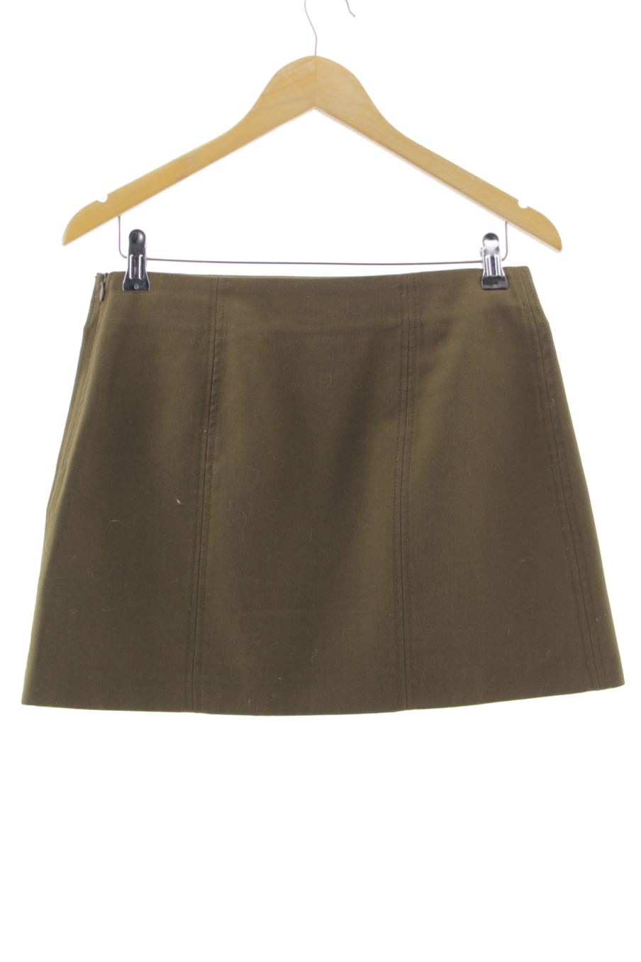 Jupe Zara de la taille M, de couleur vert