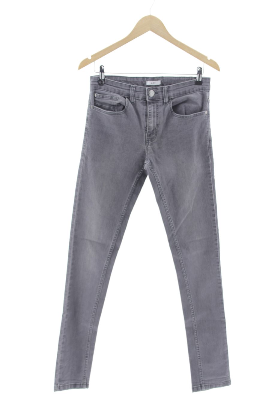 Jeans von La Halle Größe 36, Farbe Grau, aus Jeanskleidung für