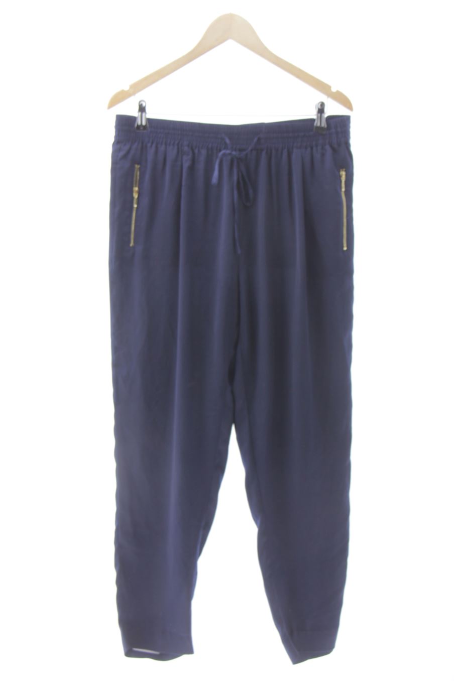 Pantaloni casual de Cortefiel de la talla L, de color blu oltremare