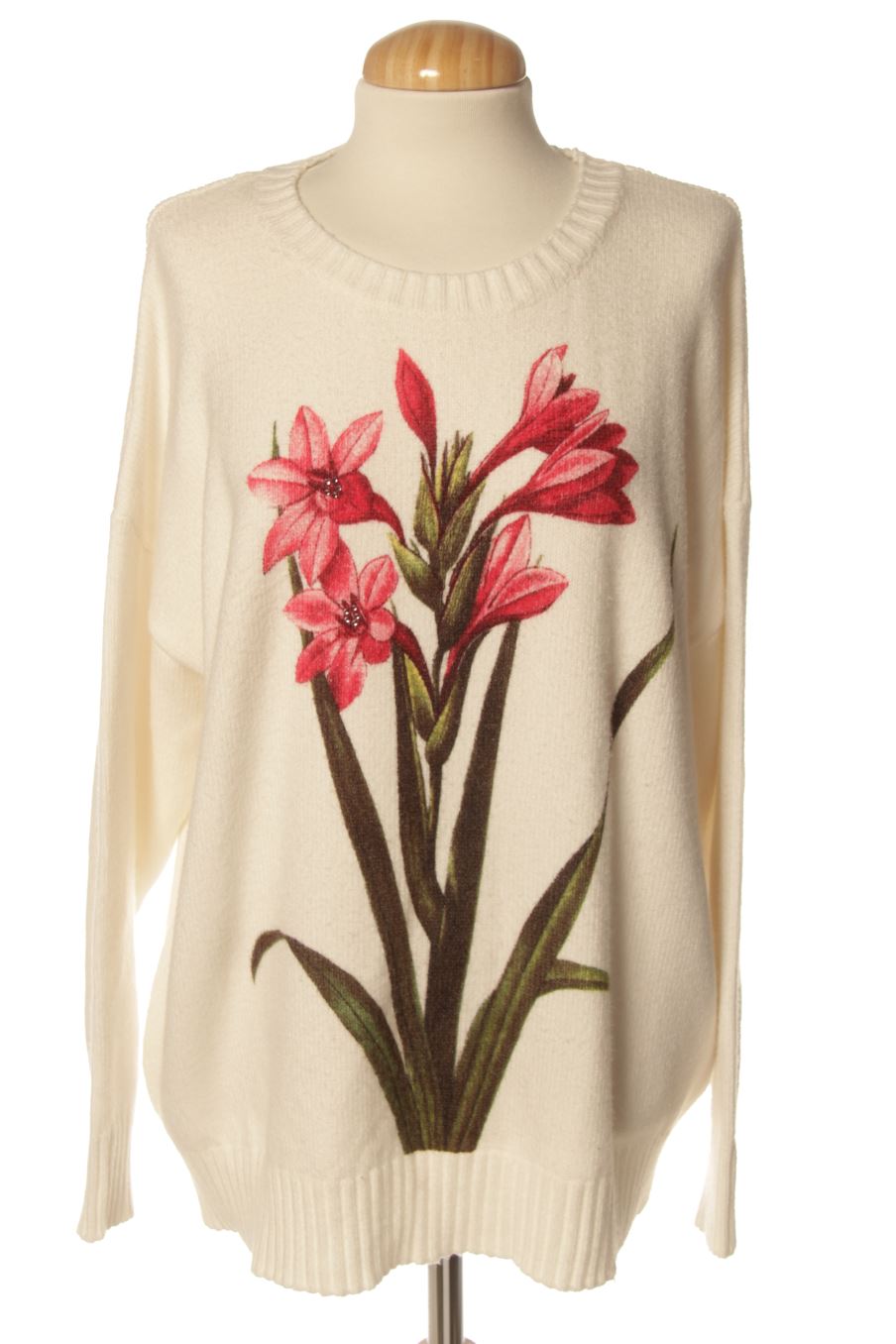 Maglione de Desigual de la talla XL, de color bianco