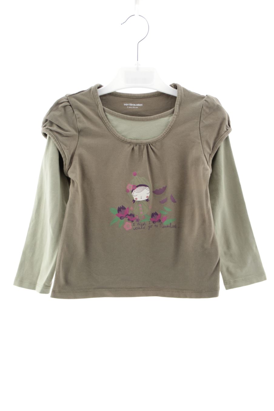 Camiseta de manga larga de Vertbaudet de la talla 3 años de segunda mano