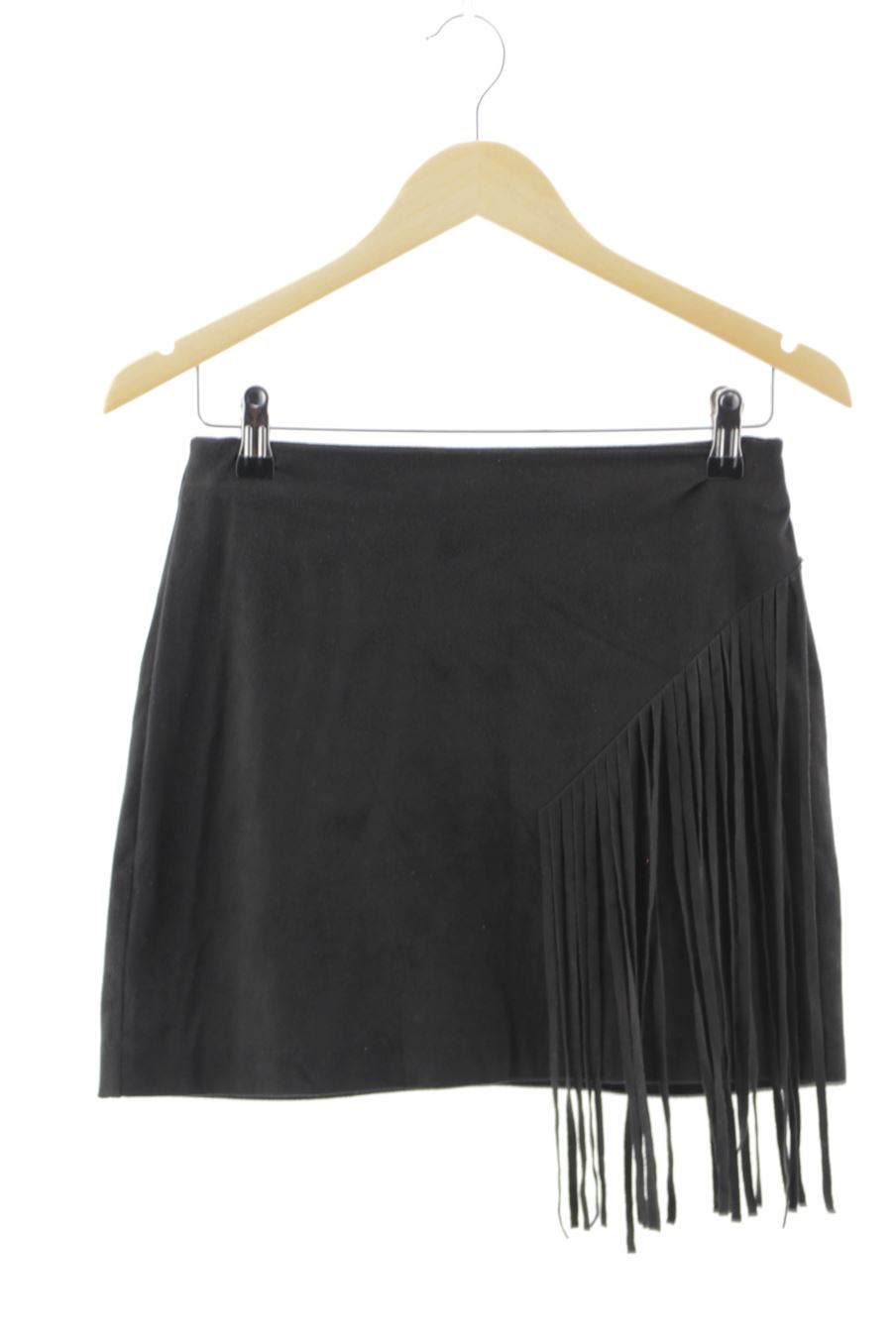 Aufwändiger Rock von Forever 21 Größe M, Farbe Schwarz, für