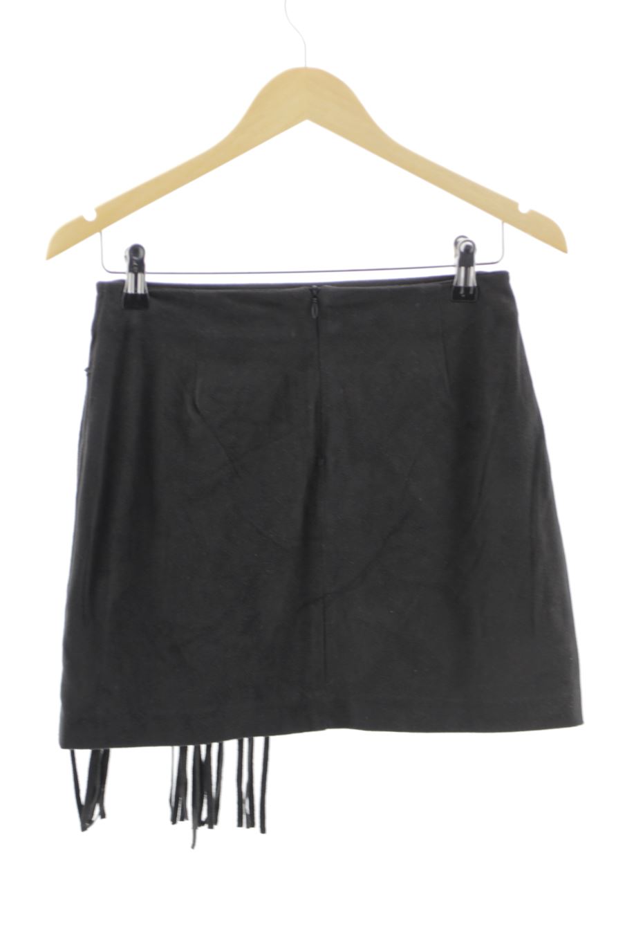 Aufwändiger Rock von Forever 21 Größe M, Farbe Schwarz, für