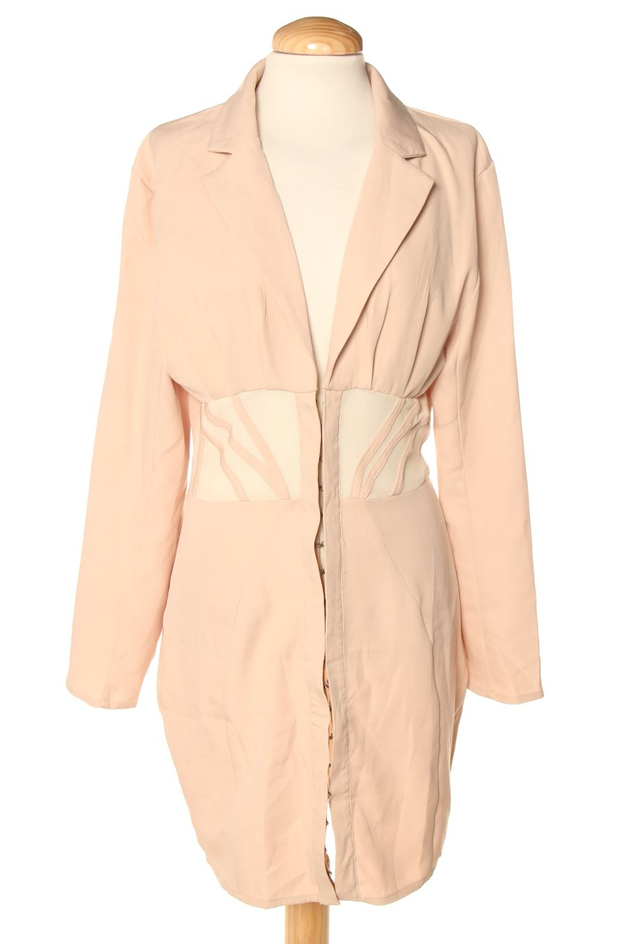 Vestito casual de femme luxe de la talla S, de color beige