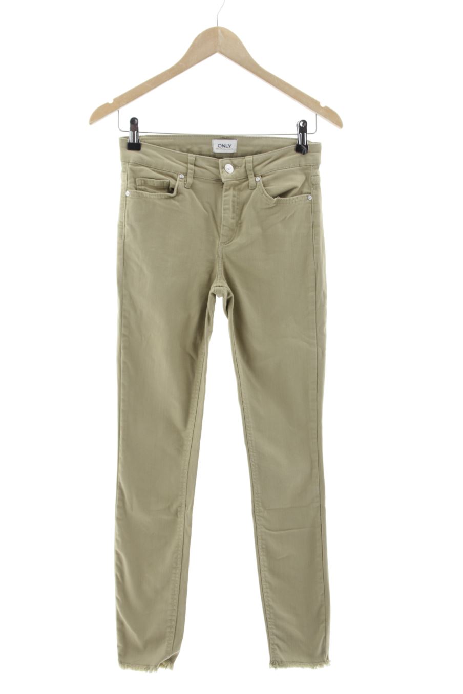 Vaquero de Only de la talla S de color verde de ropa vaquera