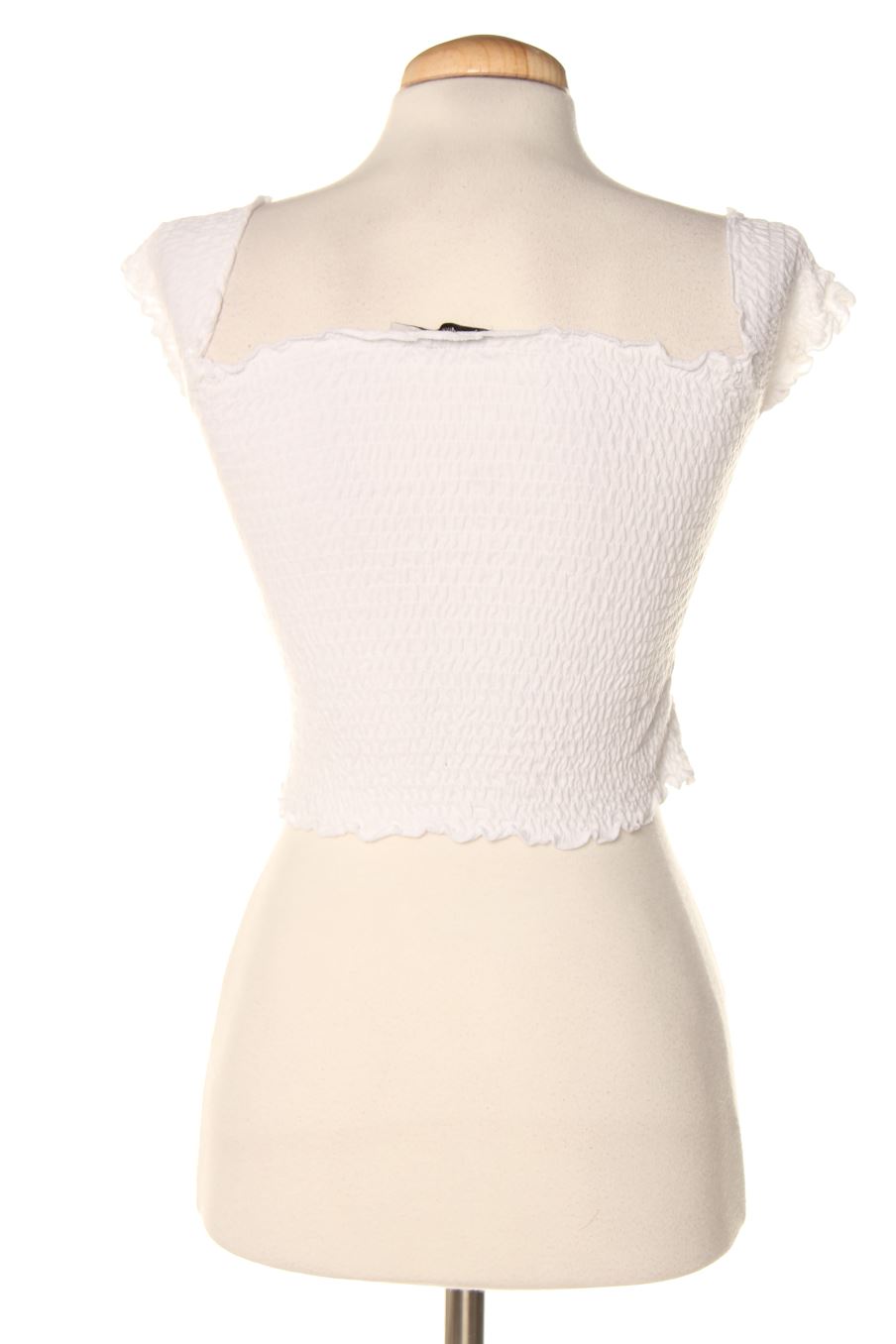 Top de Stradivarius de la talla S, de color blanco