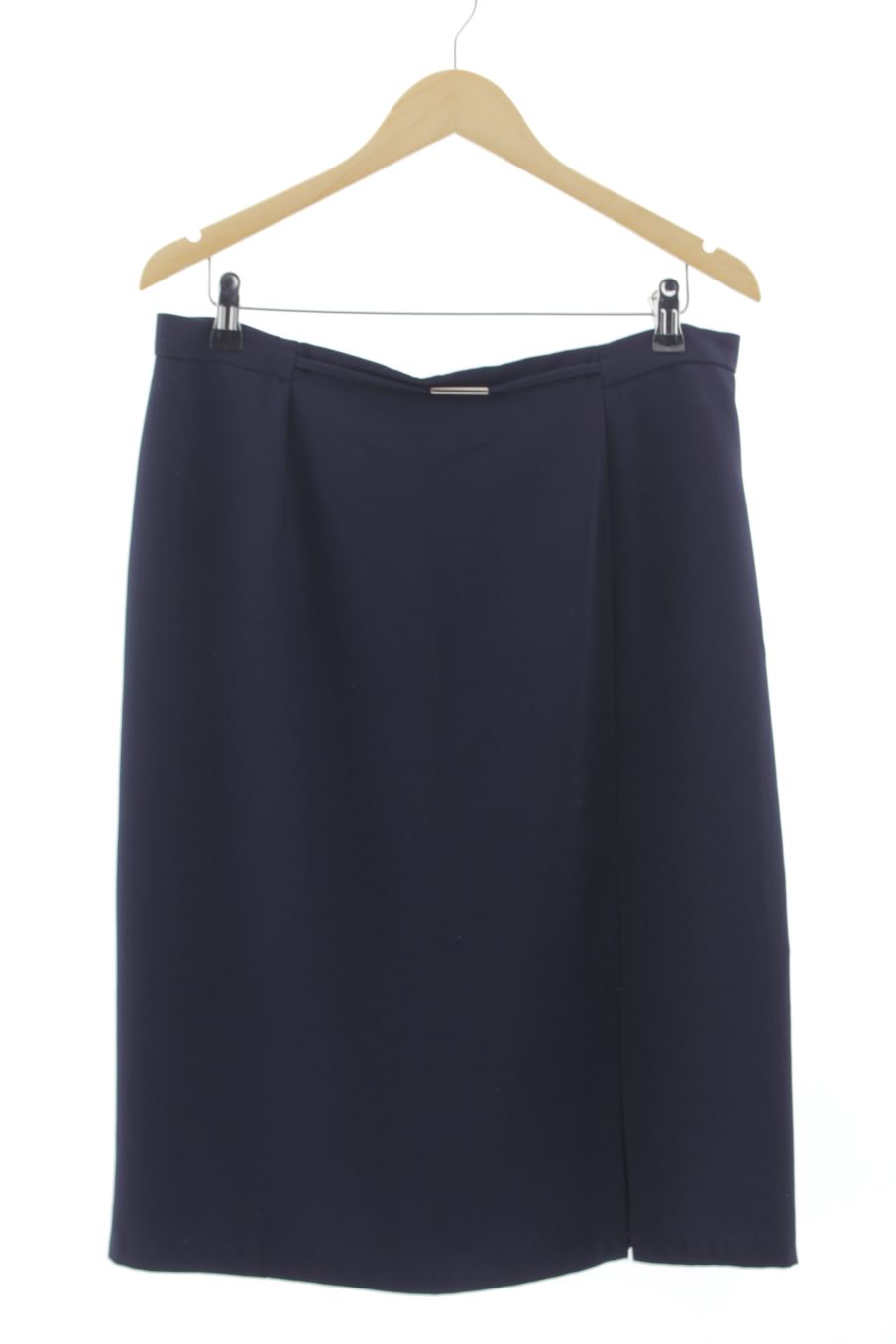 Aufwändiger Rock von El Corte Ingles Größe XL, Farbe Marineblau, für