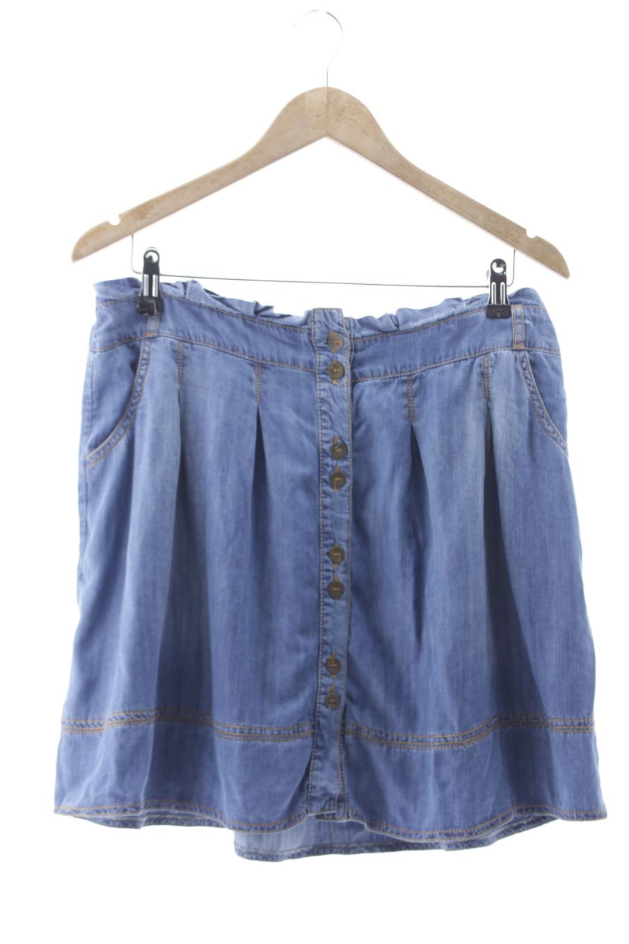 Jupe Promod de la taille 42, de couleur bleu