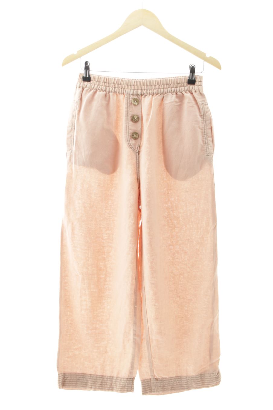 Pantaloni casual de Zara de la talla XS, de color rosa
