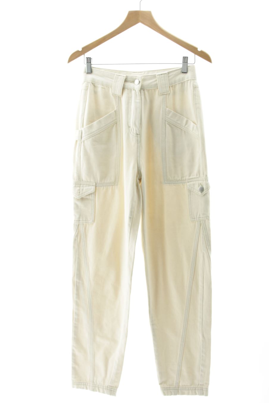 Jeans de Suncoo de la talla 34, de color beige