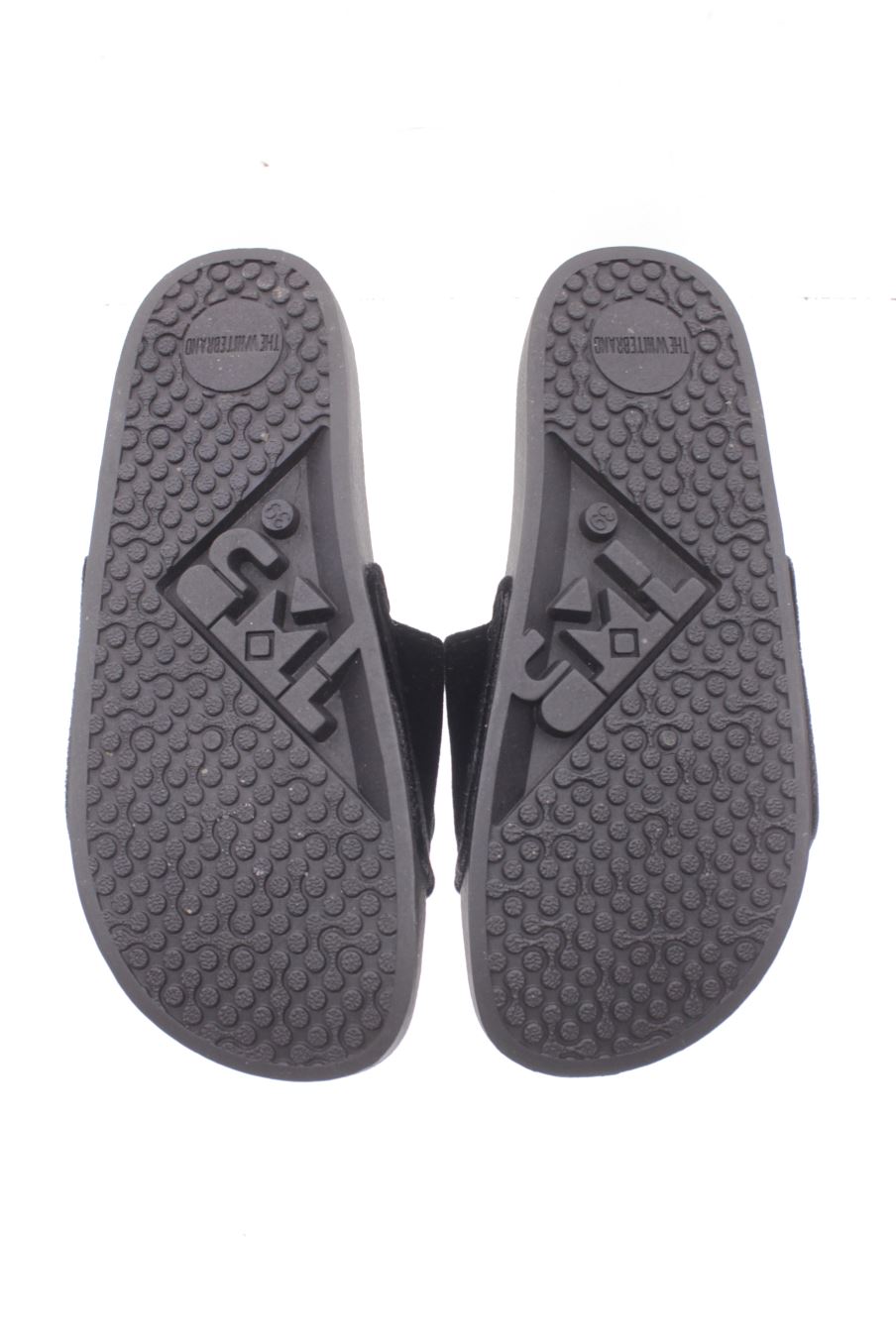 Chanclas de The White Brand de la talla 39, de color negro de