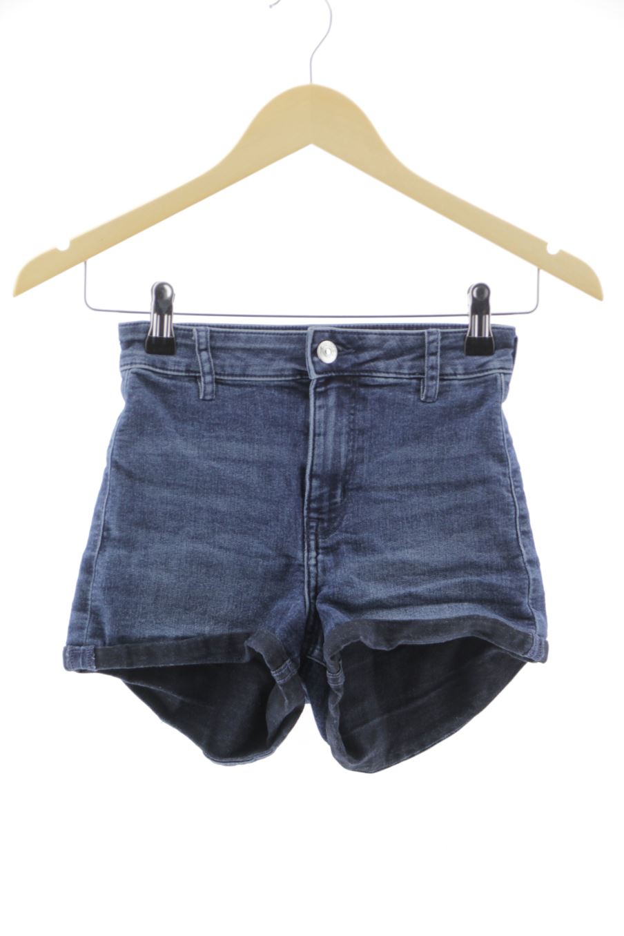Shorts H&M de la taille 32, de couleur bleu de denim