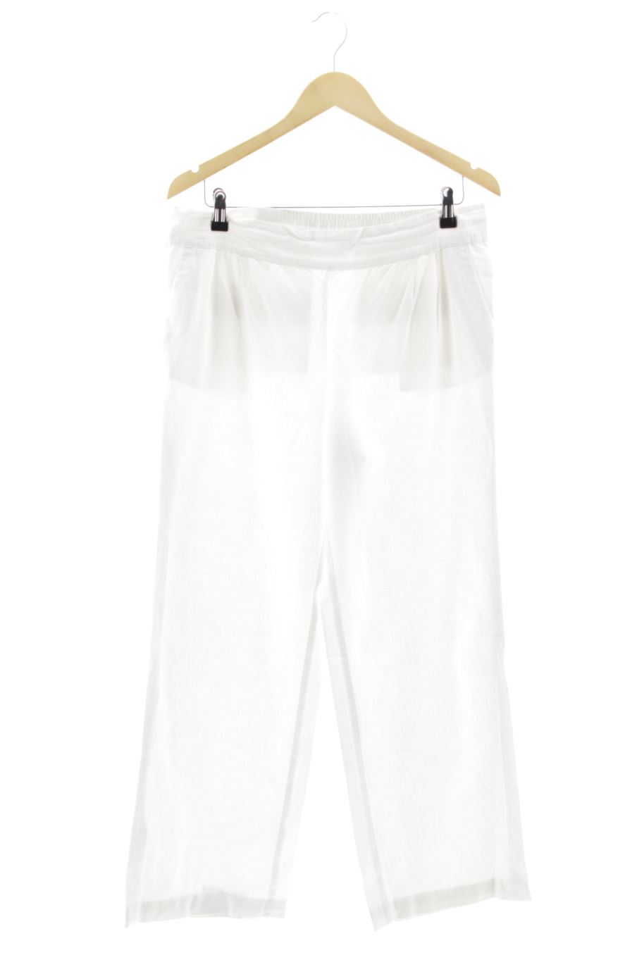 Pantalón Casual de Cortefiel de la talla L, de color blanco