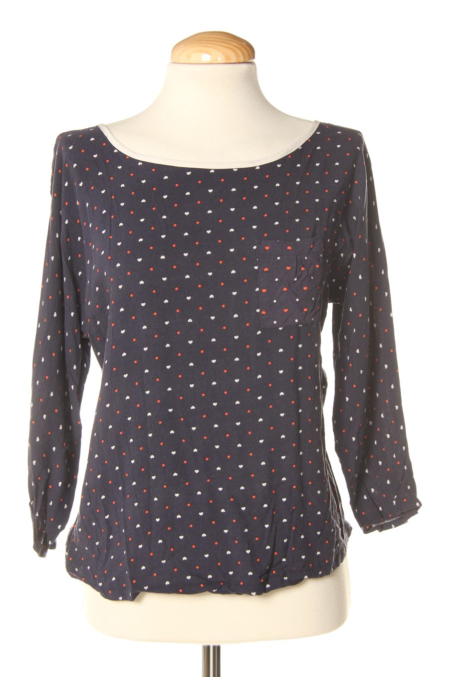 Langärmelige Bluse von PERCENTIL Größe S, Farbe Marineblau, für