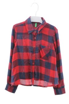 Camicia a maniche lunghe 2 anni Benetton