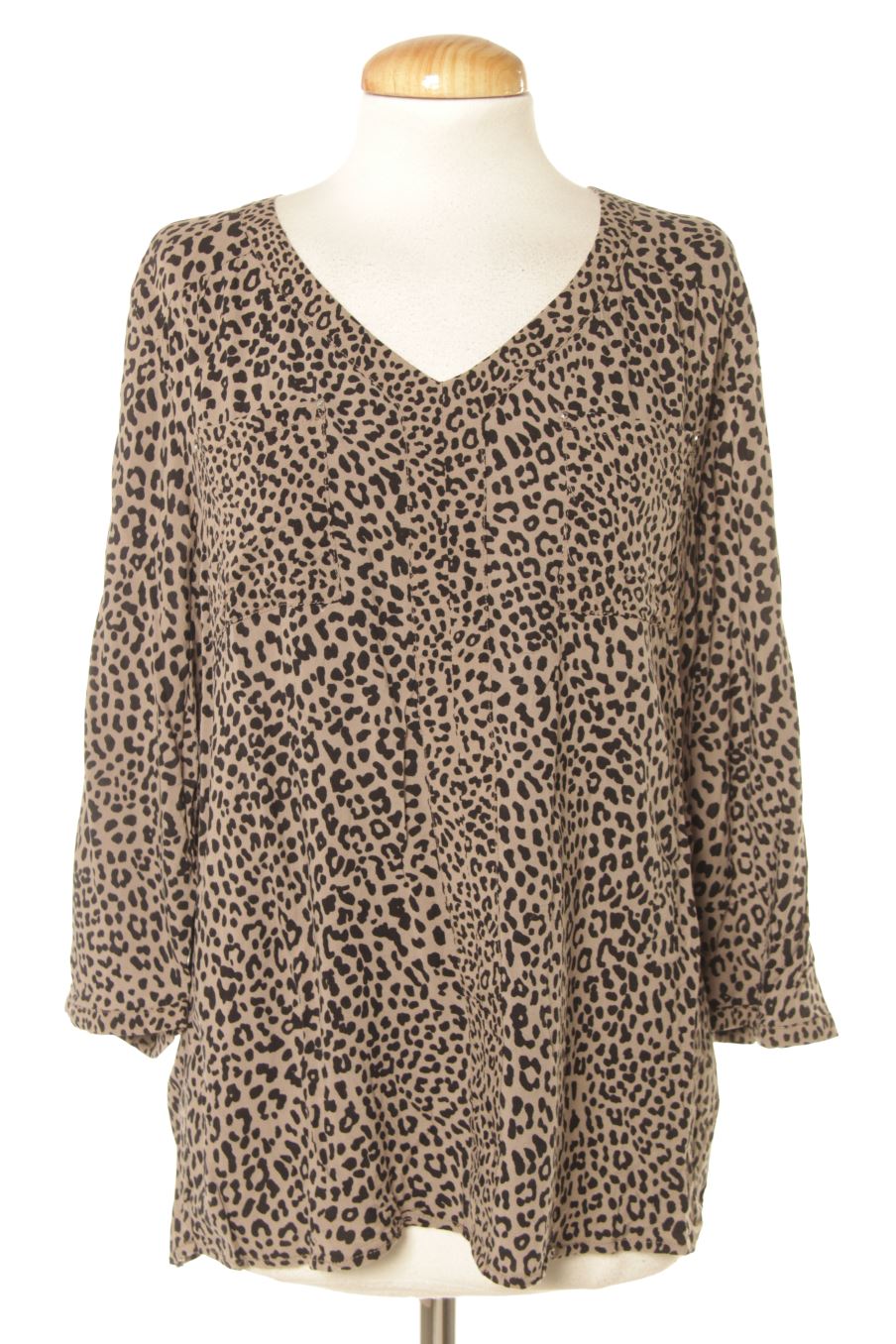 Blouse à manches longues Bréal Collection de la taille S, de couleur animal print