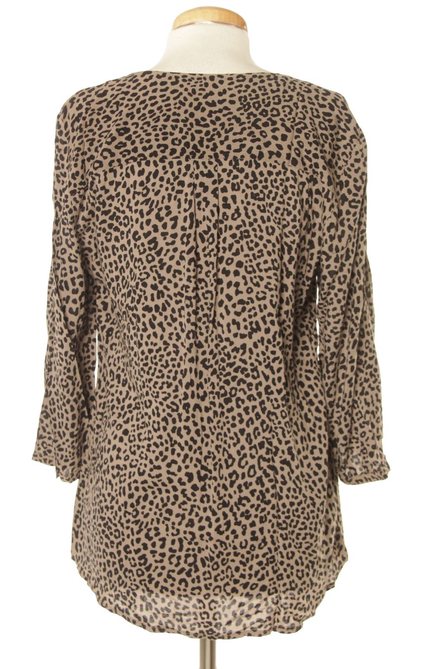 Blouse à manches longues Bréal Collection de la taille S, de couleur animal print