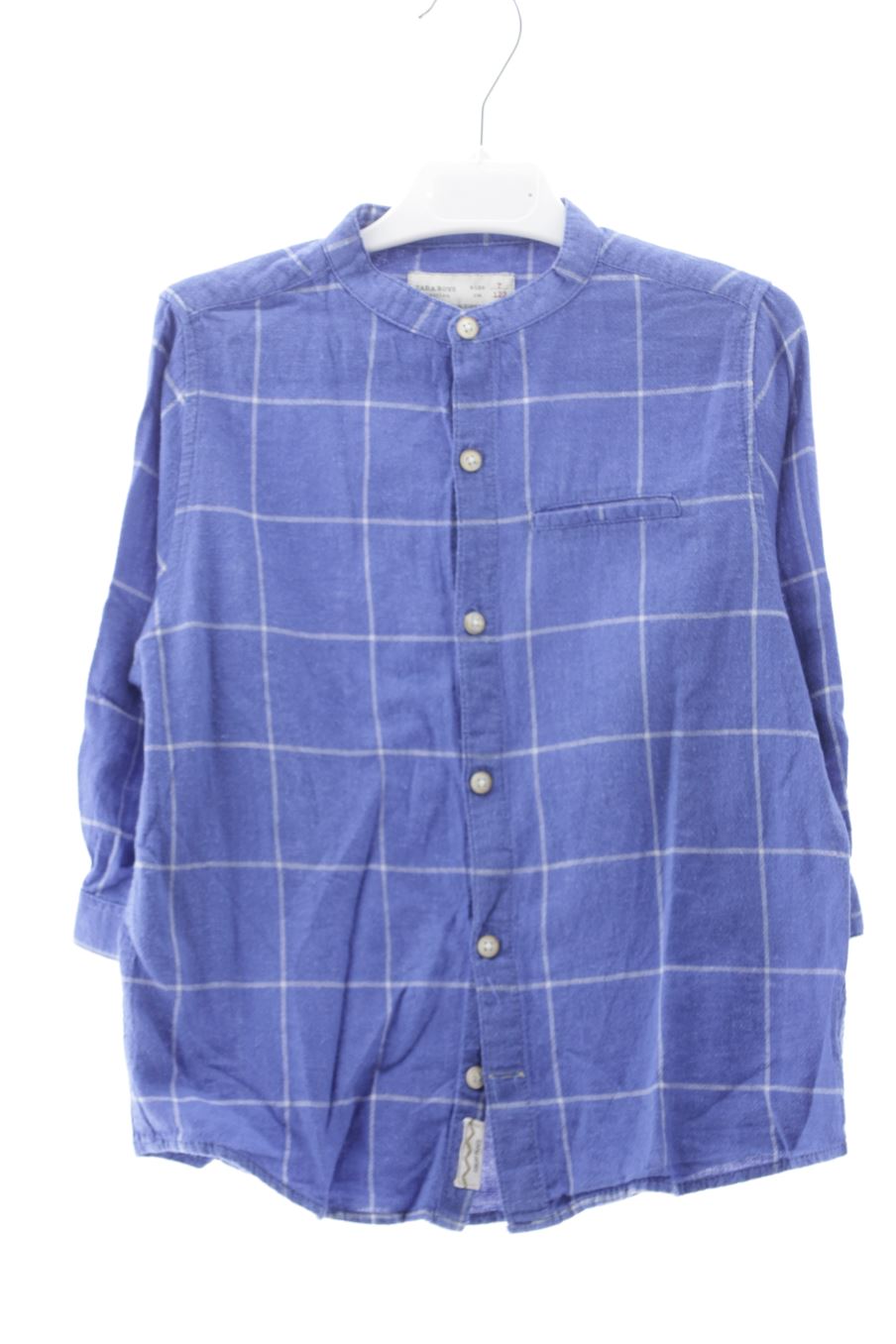 Camisa de manga larga de Zara de la talla 7 años de segunda mano