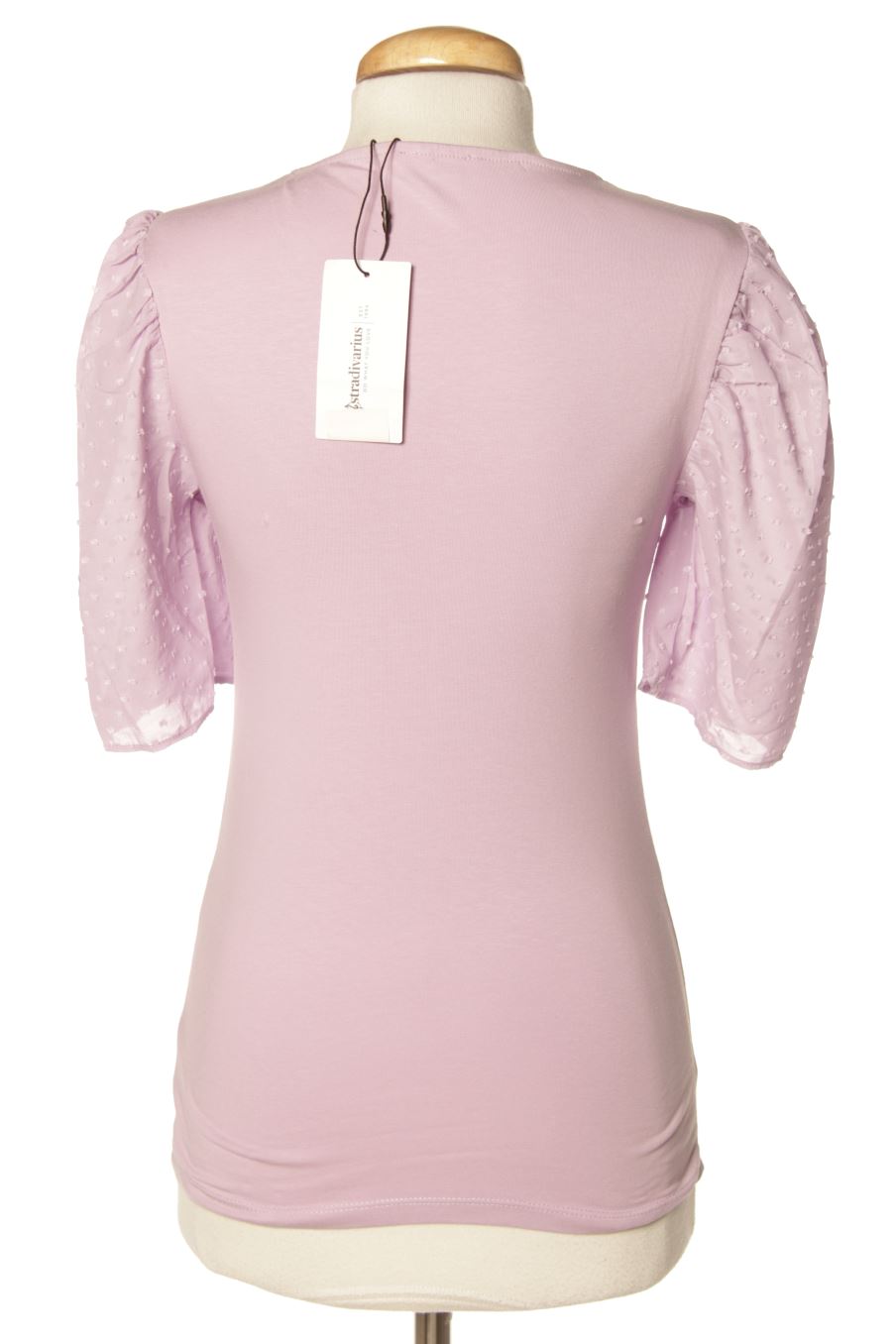 T-shirt Stradivarius de la taille S, de couleur pourpre