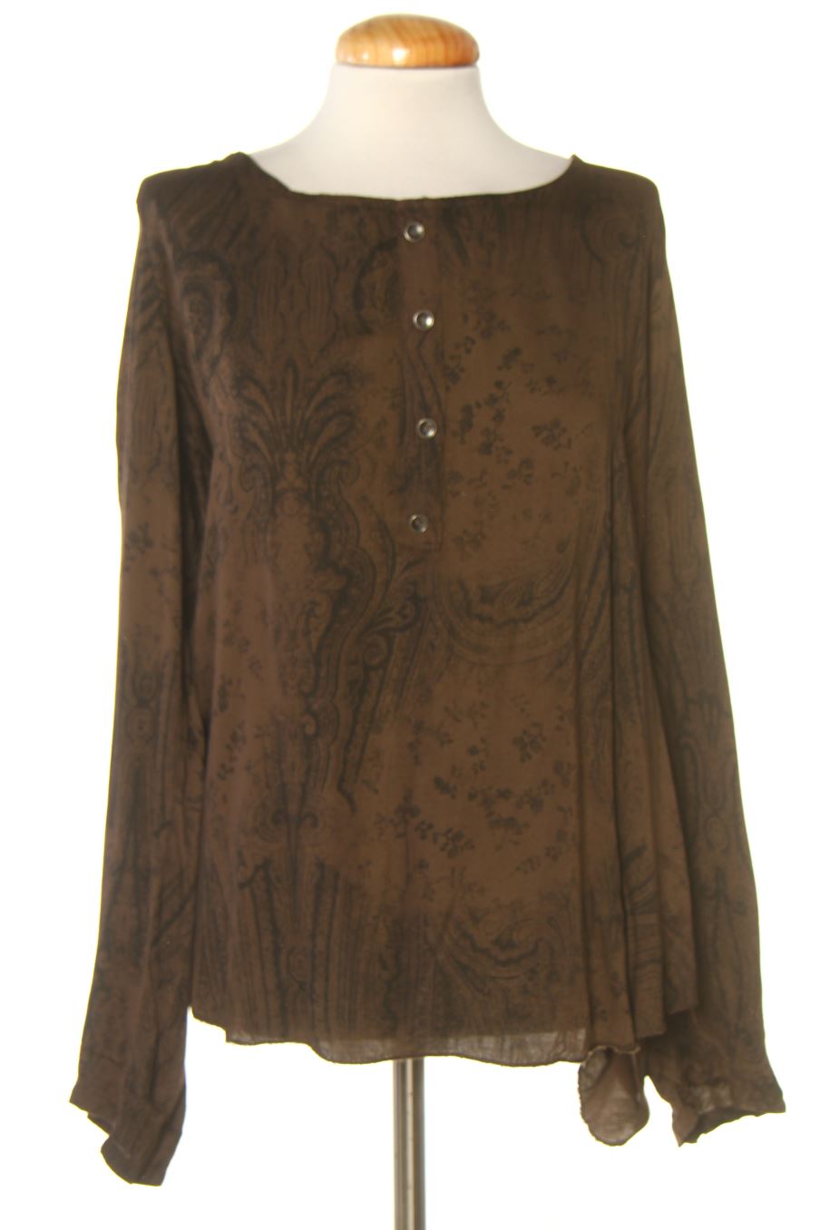Langärmelige Bluse von PERCENTIL Größe M, Farbe Braun, für
