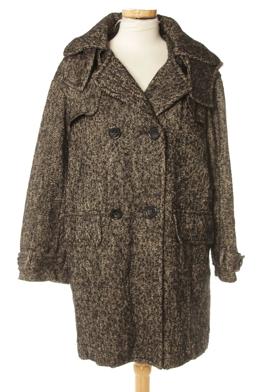 Manteau BIMBA Y LOLA de la taille L, de couleur noir