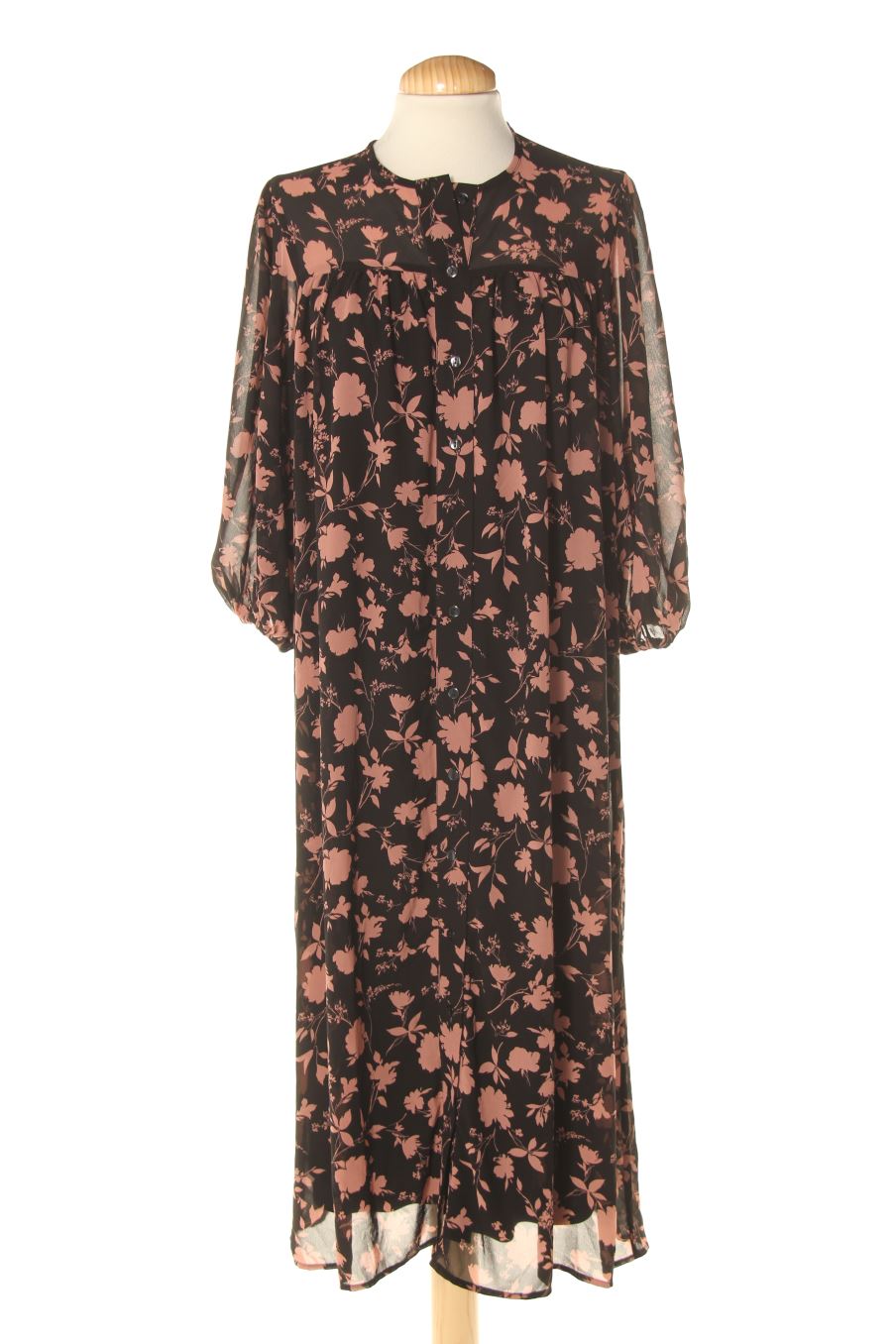 Einfaches Kleid von Vero moda Größe M, Farbe Geblümt, für