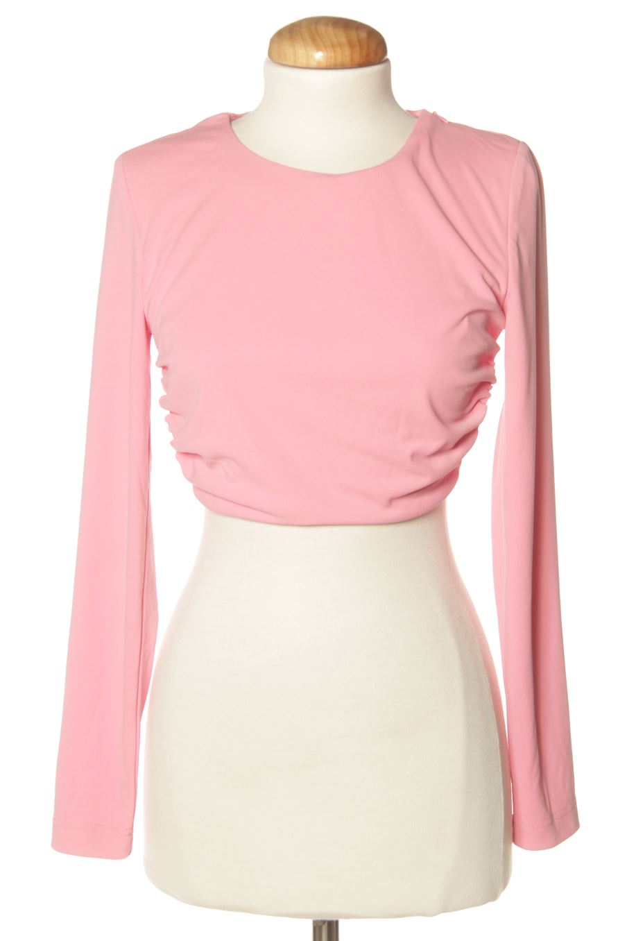 Top de Zara de la talla S, de color rosa