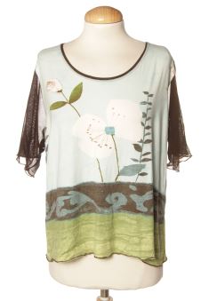 Blouse à manches courtes 36 Christine Laure
