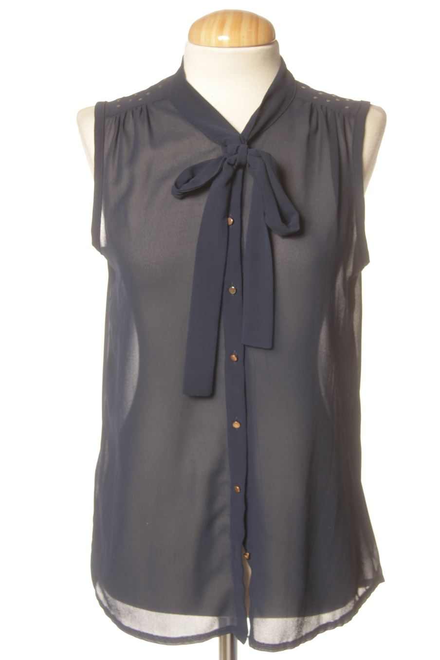 Chemise Yendi de la taille M, de couleur bleu marine
