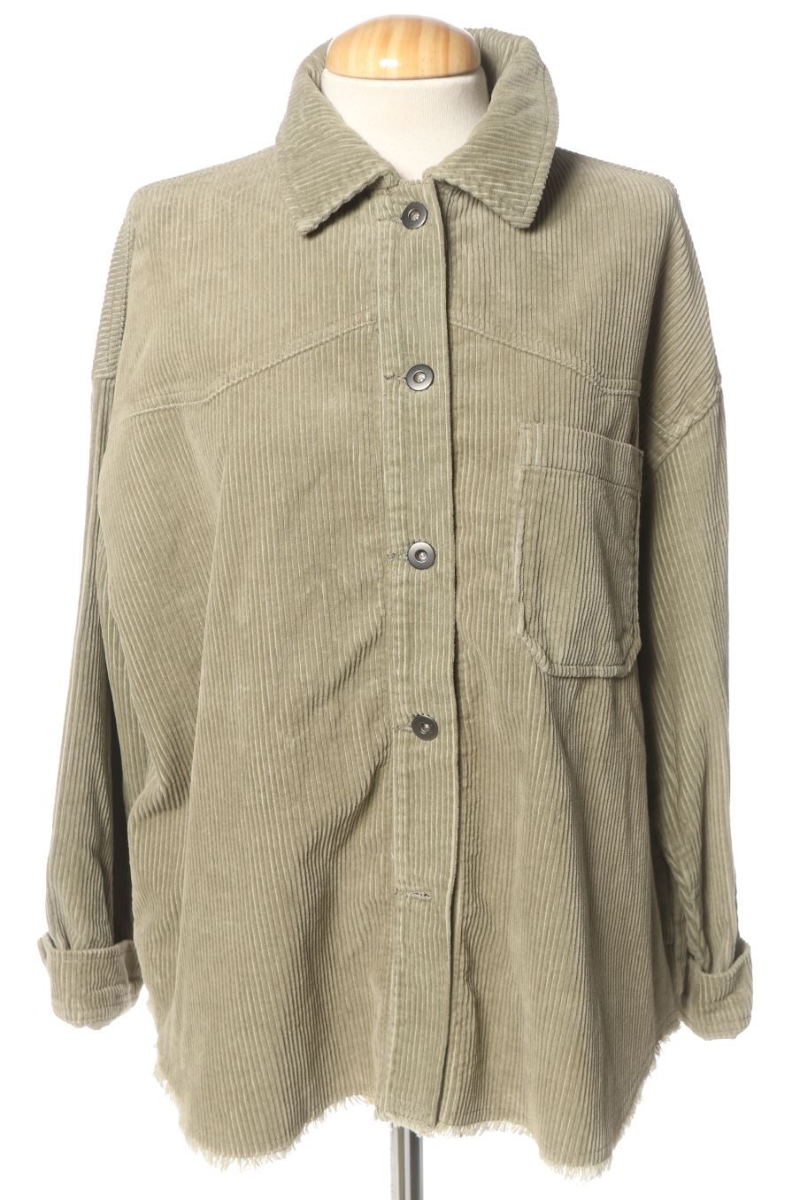 Giubbotto de Zara de la talla S, de color verde
