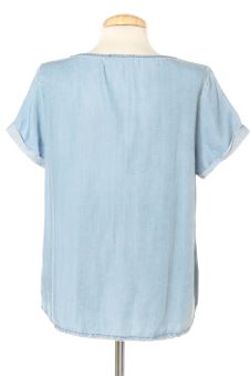 Blouse à manches courtes S Zara