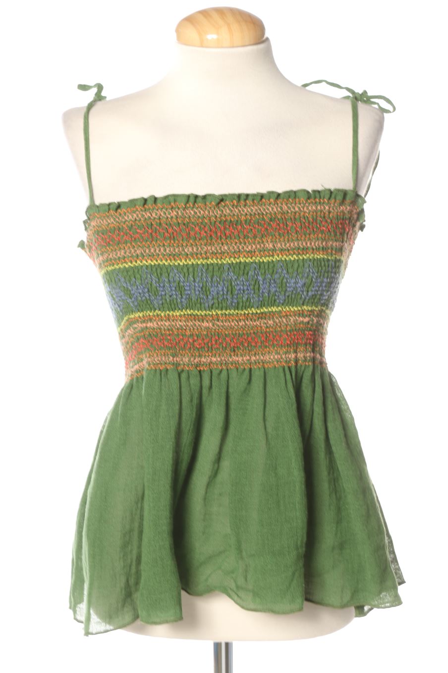 Aufwändiges Top von TCN Größe L, Farbe Grün, für