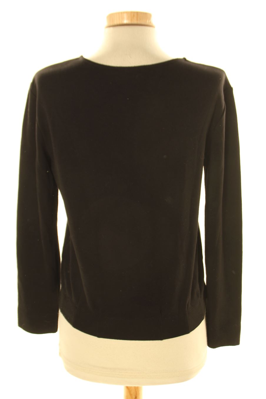 T-shirt à manches longues Caroll de la taille XS, de couleur noir