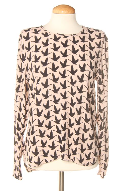 Blusa a maniche lunghe