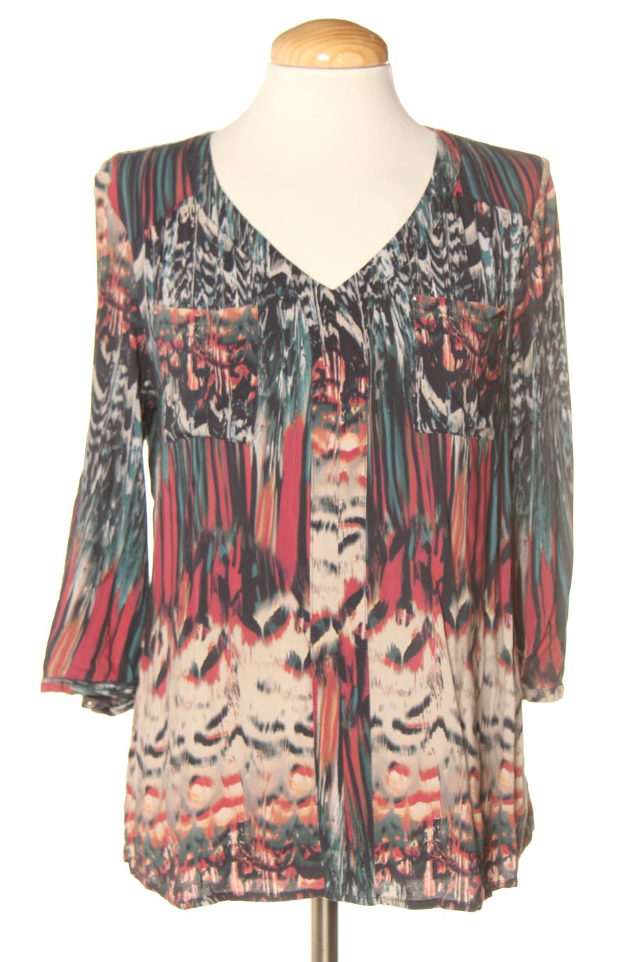 Blouse à manches longues Bréal Collection de la taille 38, de couleur imprimés