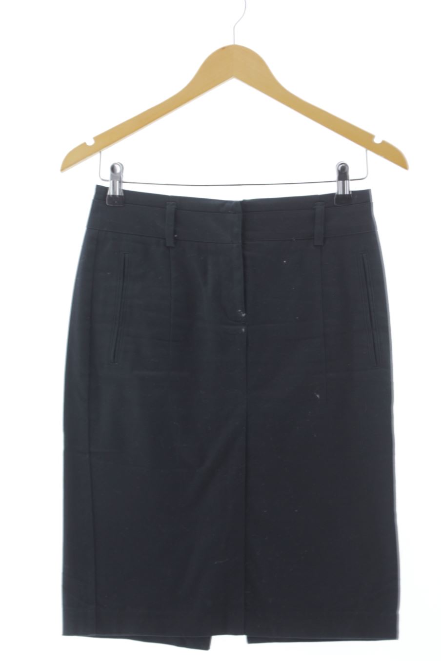 Falda de Zara de la talla XS, de color negro