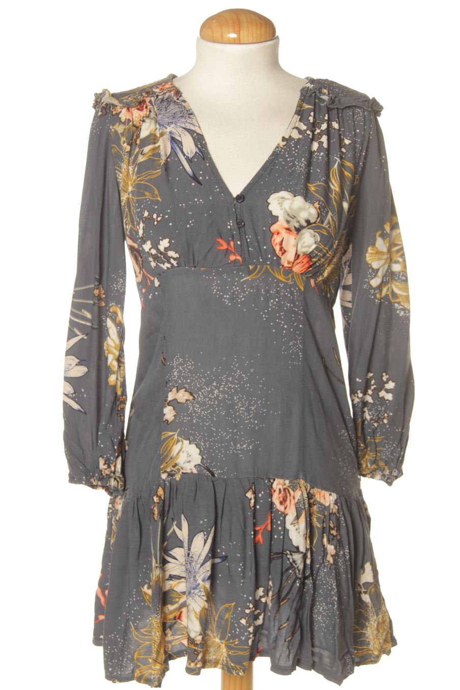 Robe casual Jaase de la taille XS, de couleur fleurs