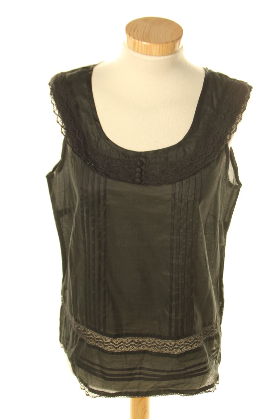 Top Naf Naf de la taille 40, de couleur noir