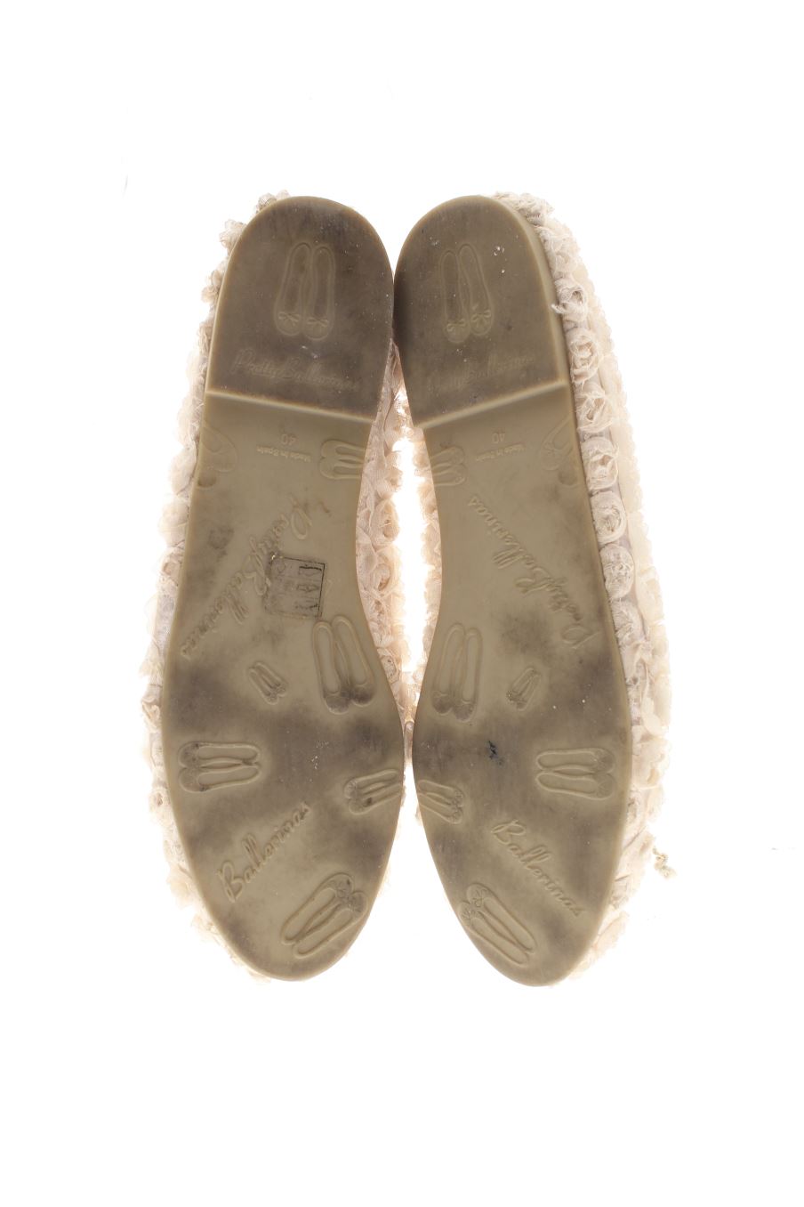 Bailarinas de Pretty Ballerinas de la talla 40, de color beige de