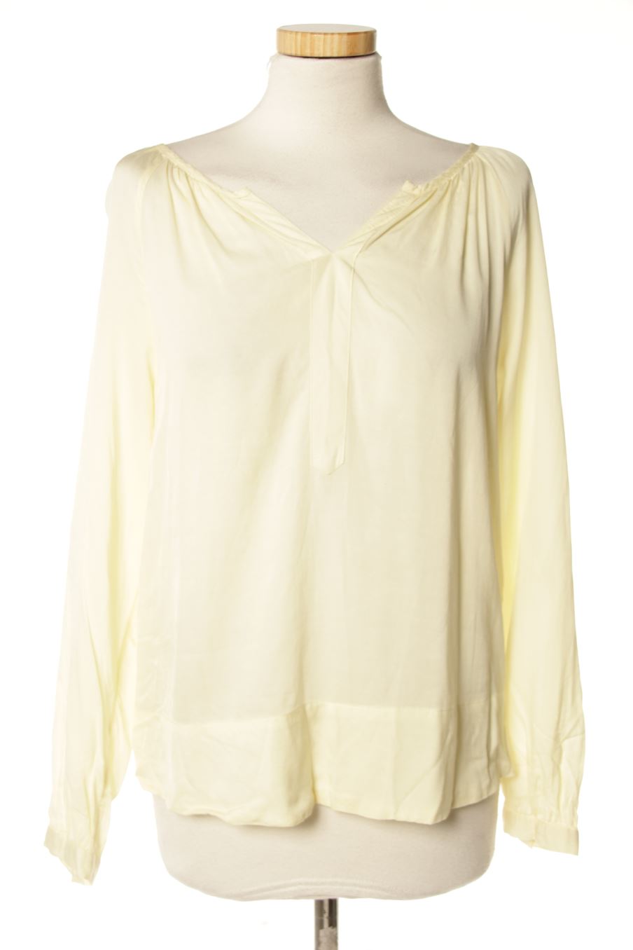 Blusa de manga larga de Sfera de la talla S, de color amarillo