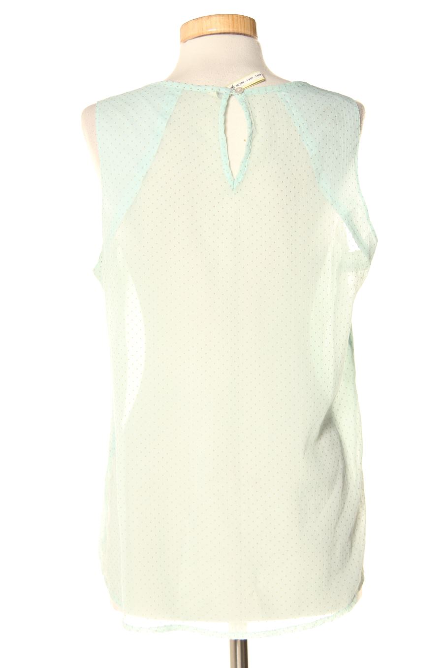 Top Stradivarius de la taille L, de couleur vert