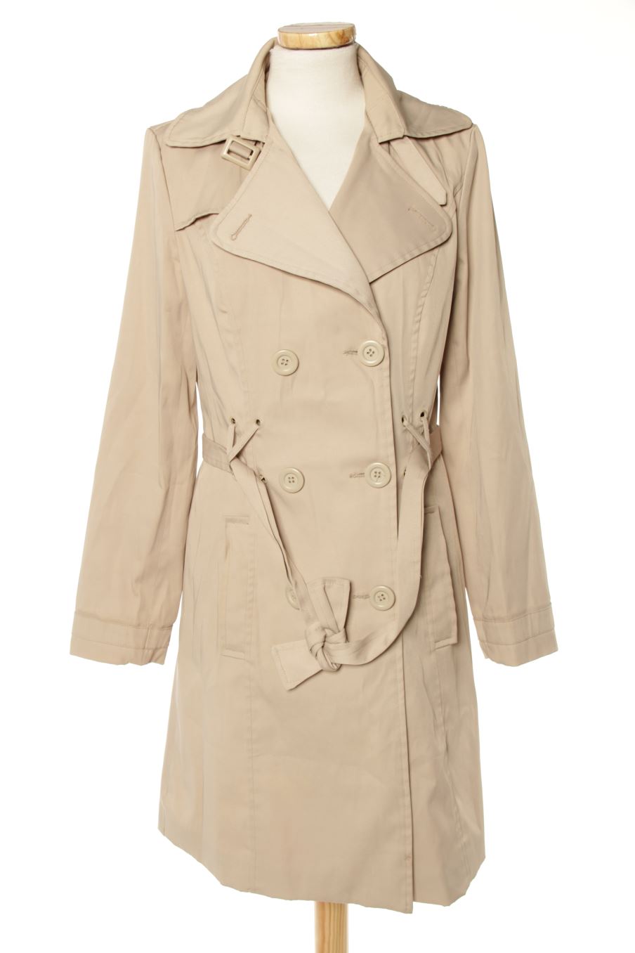 Gabardina de Xanaka de la talla 36, de color beige