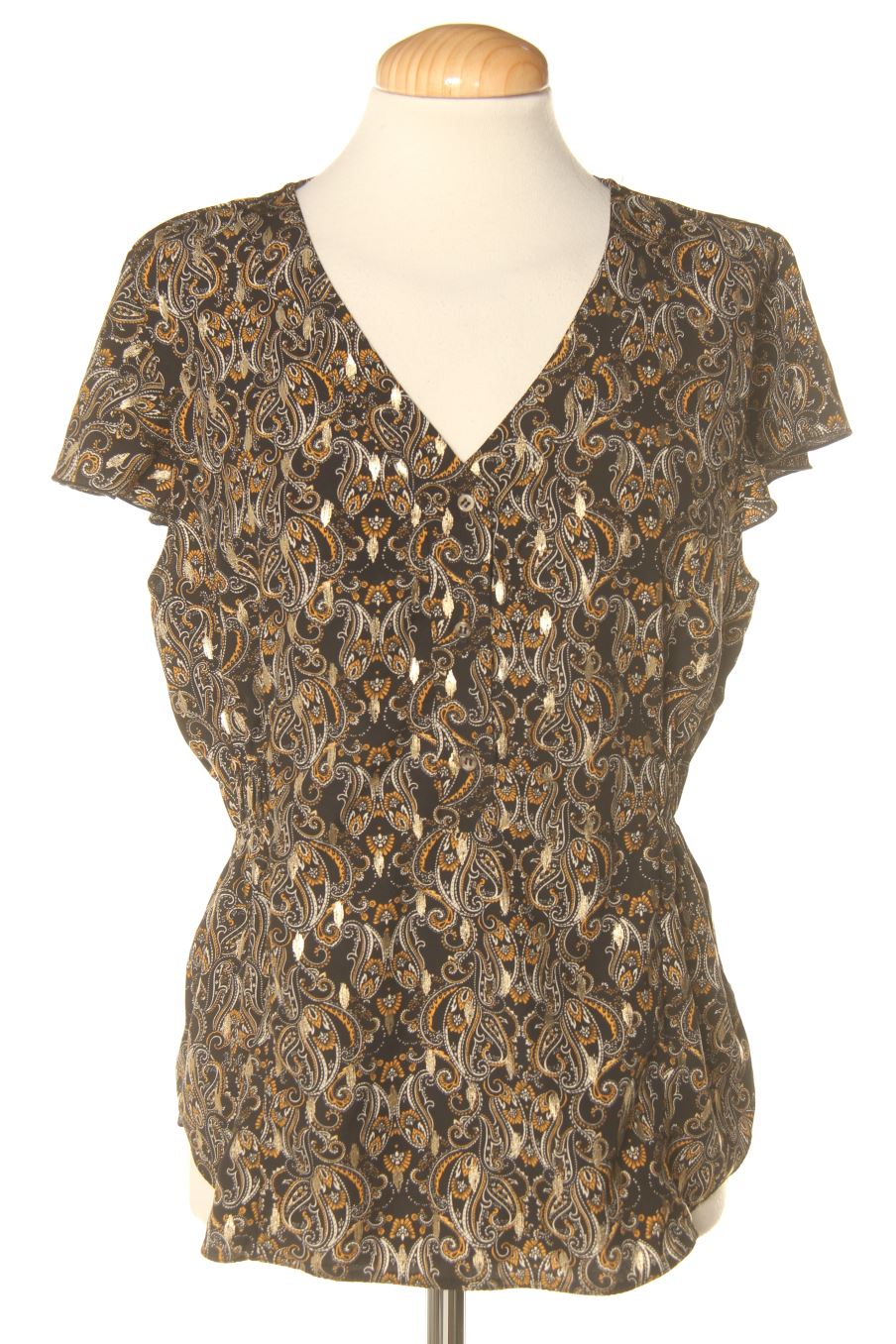 Kurzärmelige Bluse von Cache cache Größe M, Farbe Aufdruck, für