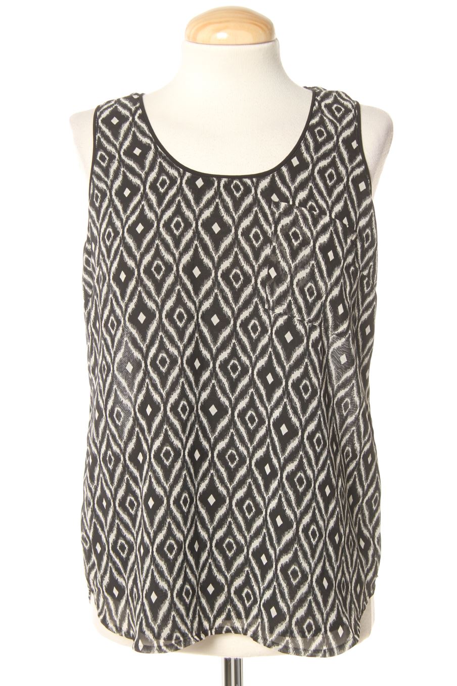 Aufwändiges Top von Pimkie Größe M, Farbe Schwarz, für