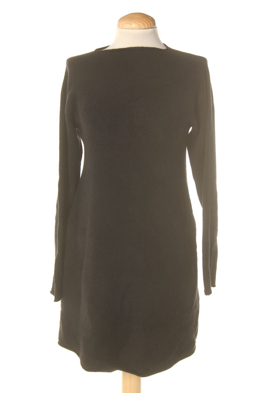 Vestido casual de Made in italy de la talla S, de color negro