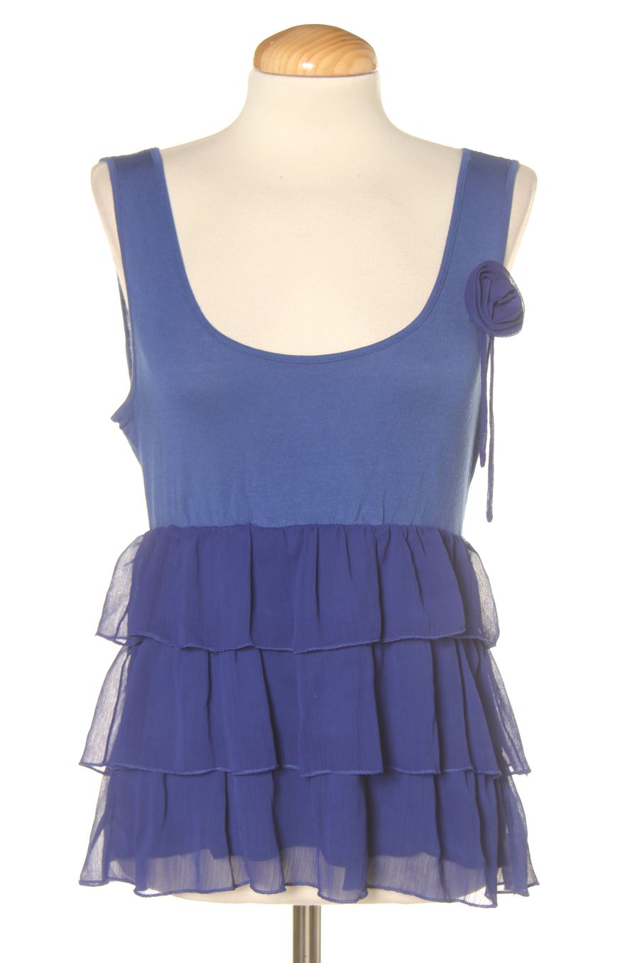 Top de PERCENTIL de la talla S, de color azul