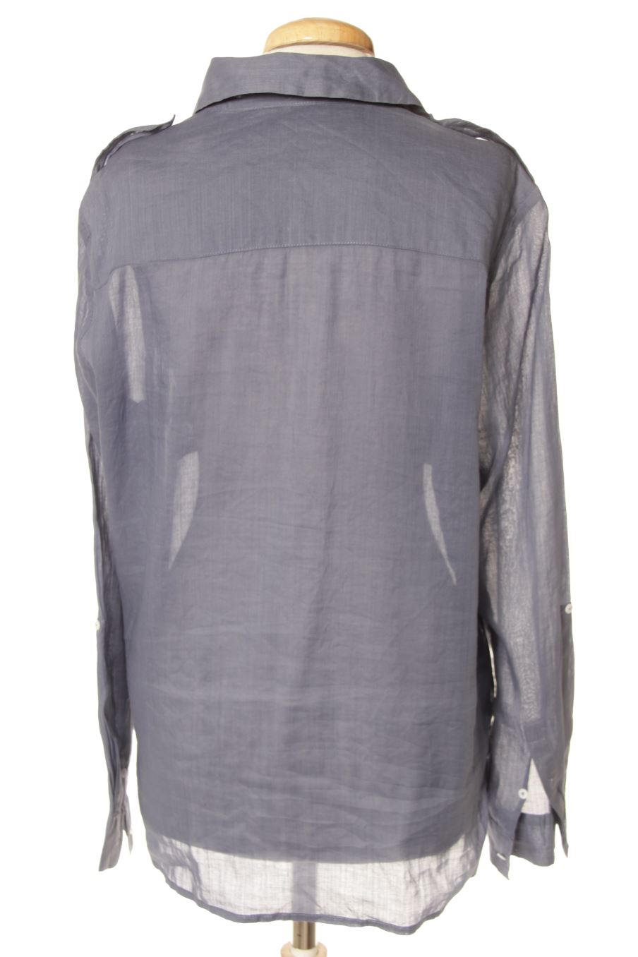 Hemd von Mango Größe M, Farbe Blau, für