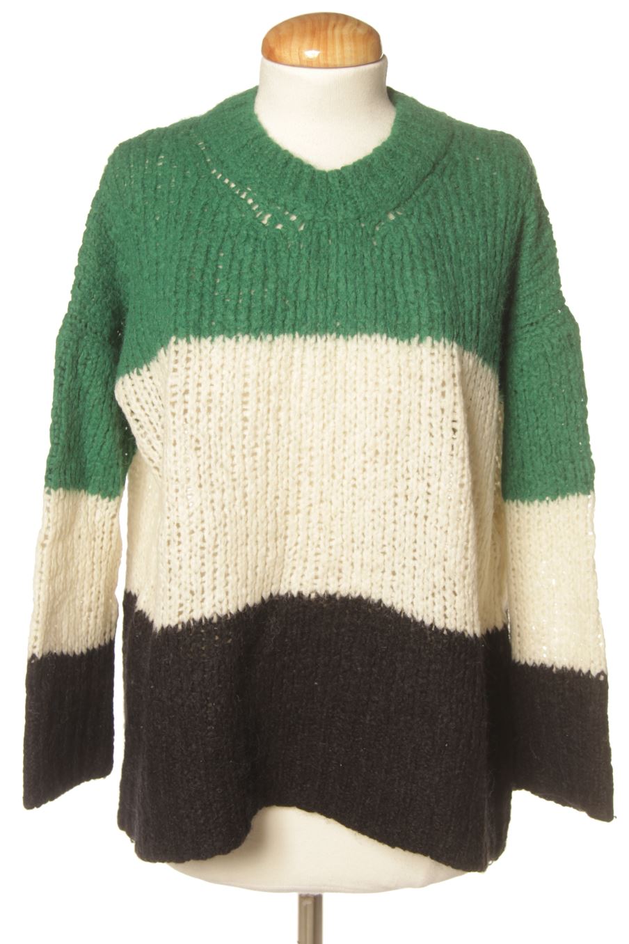 Pull BIMBA Y LOLA de la taille M, de couleur vert